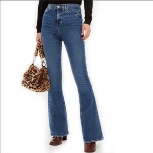 Topshop Moro Jamie Flare Jean